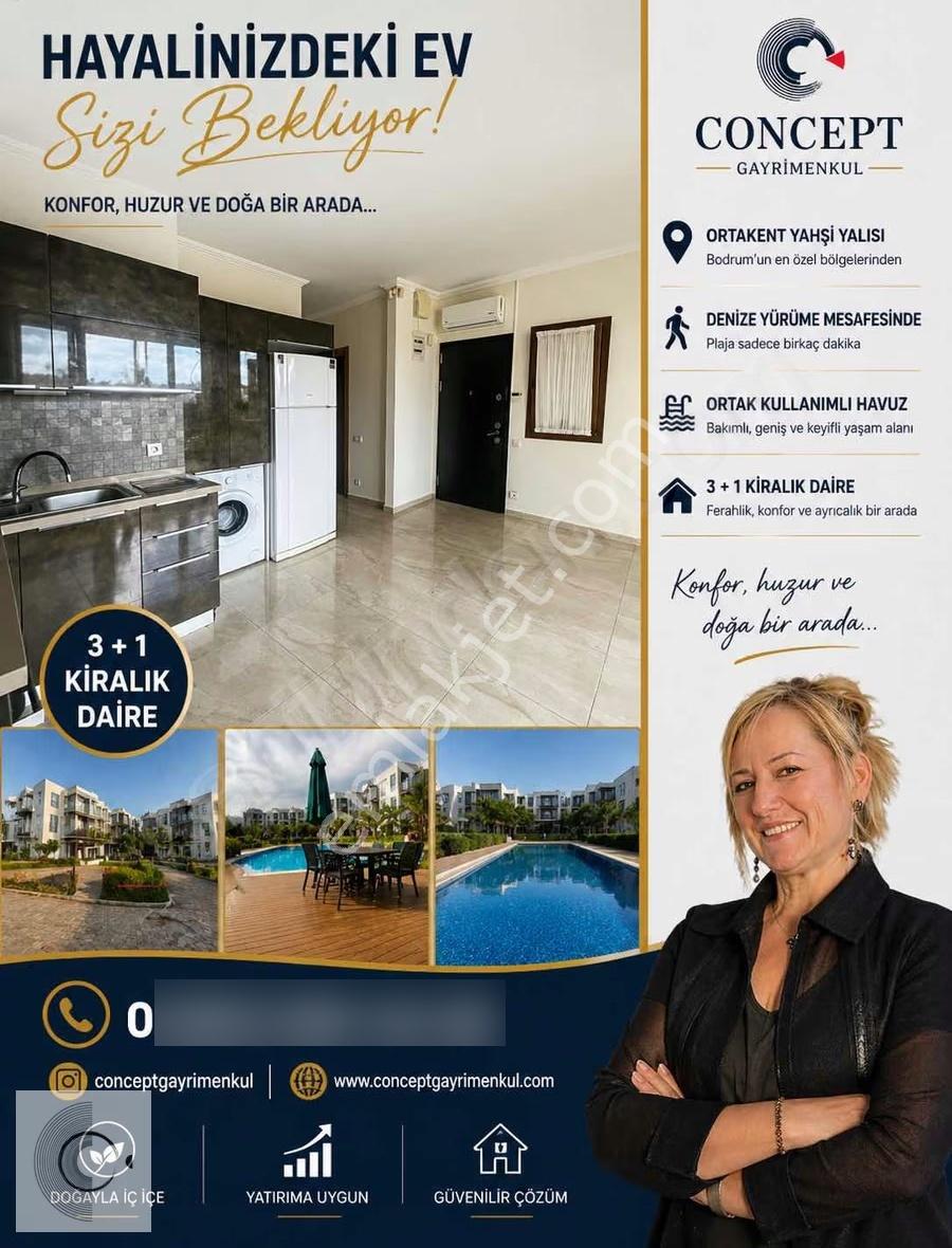 Ortakent Yahşi En Değerli Sitede | 3+1 Kiralık Havuzlu Daire - Görsel 22