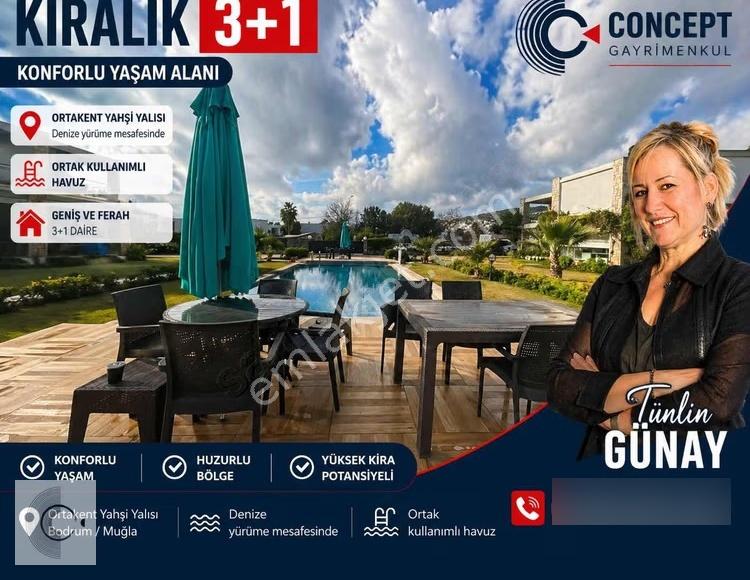 Ortakent Yahşi En Değerli Sitede | 3+1 Kiralık Havuzlu Daire - Görsel 32