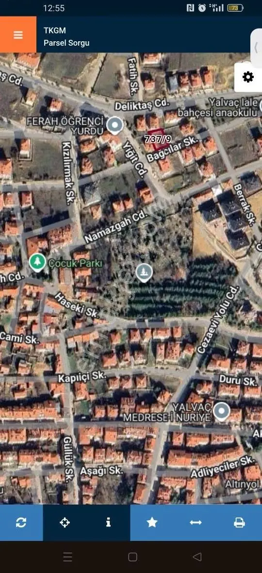 Akgün Emlak'tan Satılık Görgü Cami Mah. 3 Kat Bahçeli Nizam Arsa - Görsel 2