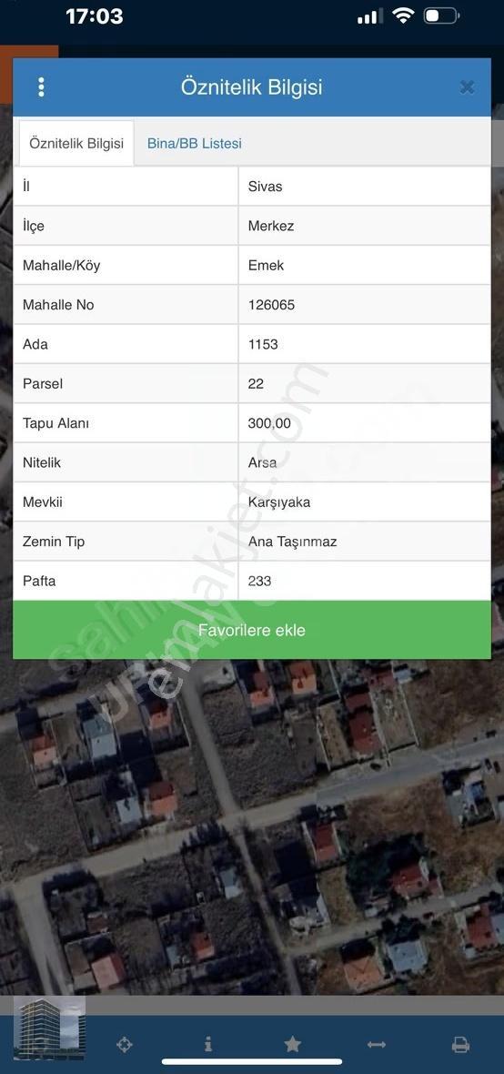 Öz Urhanlar Emlaktan Karşıyaka'da Satılık Arsa