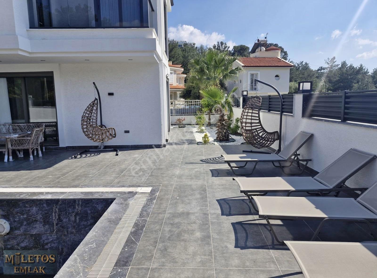 Didim Akbuk De Satılık 3+1 Mustakil Villa Esyali - Görsel 28