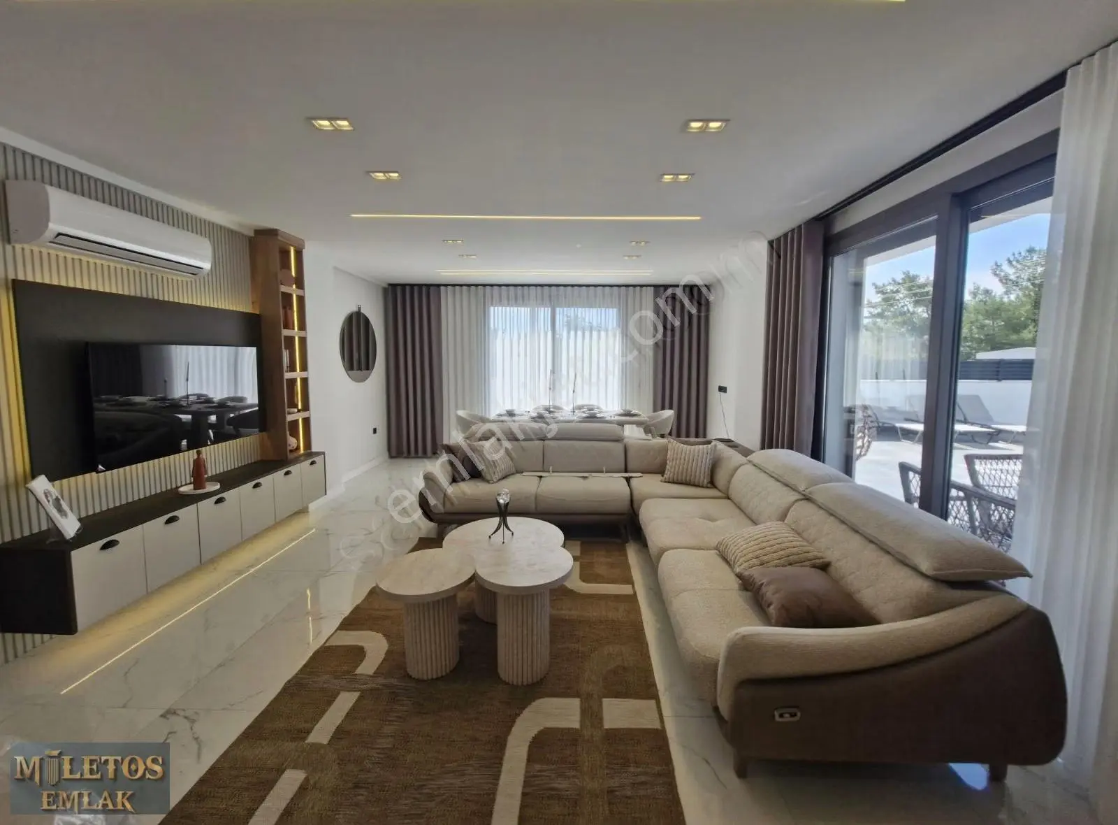 Didim Akbuk De Satılık 3+1 Mustakil Villa Esyali - Görsel 4