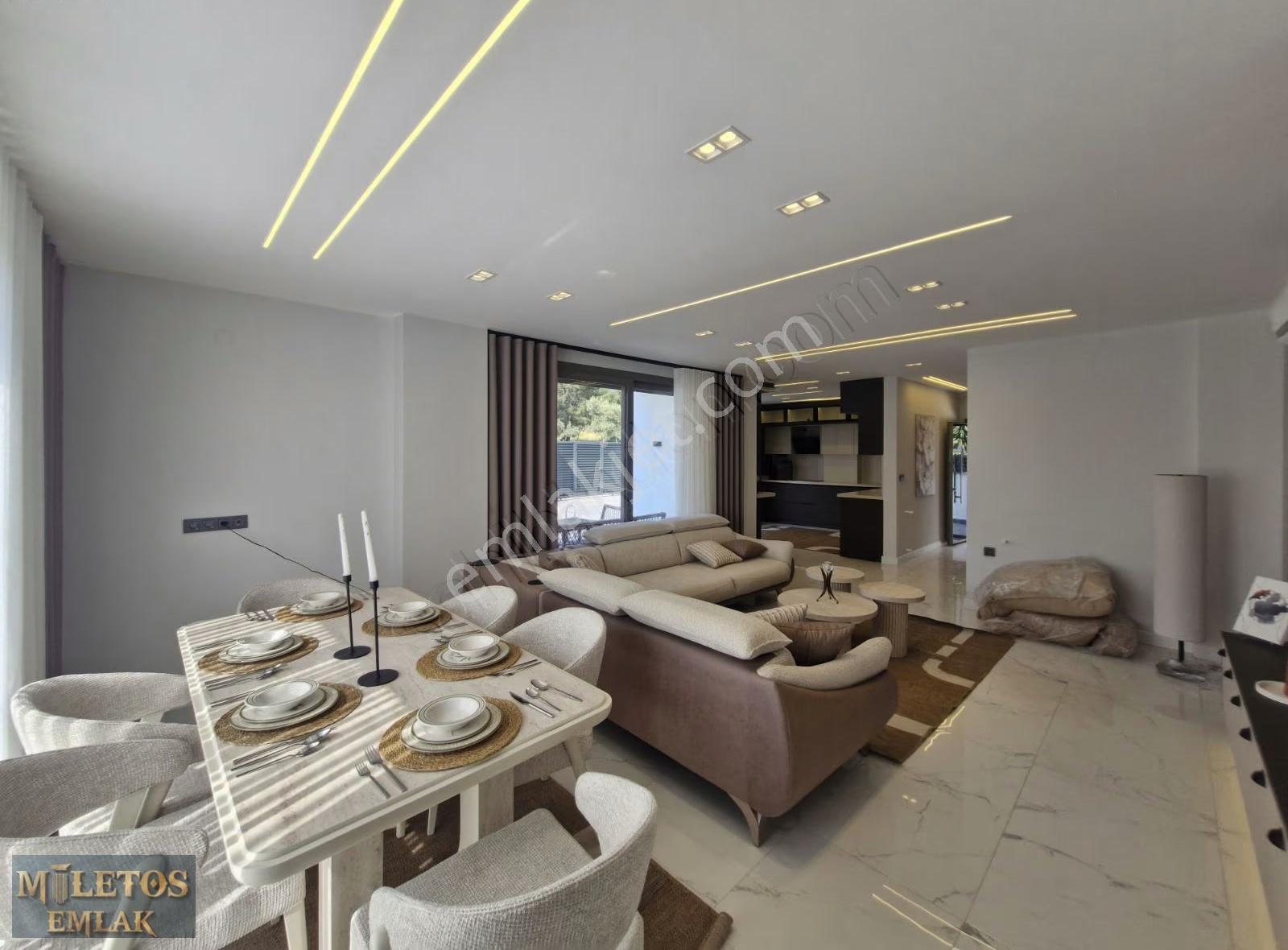 Didim Akbuk De Satılık 3+1 Mustakil Villa Esyali - Görsel 17