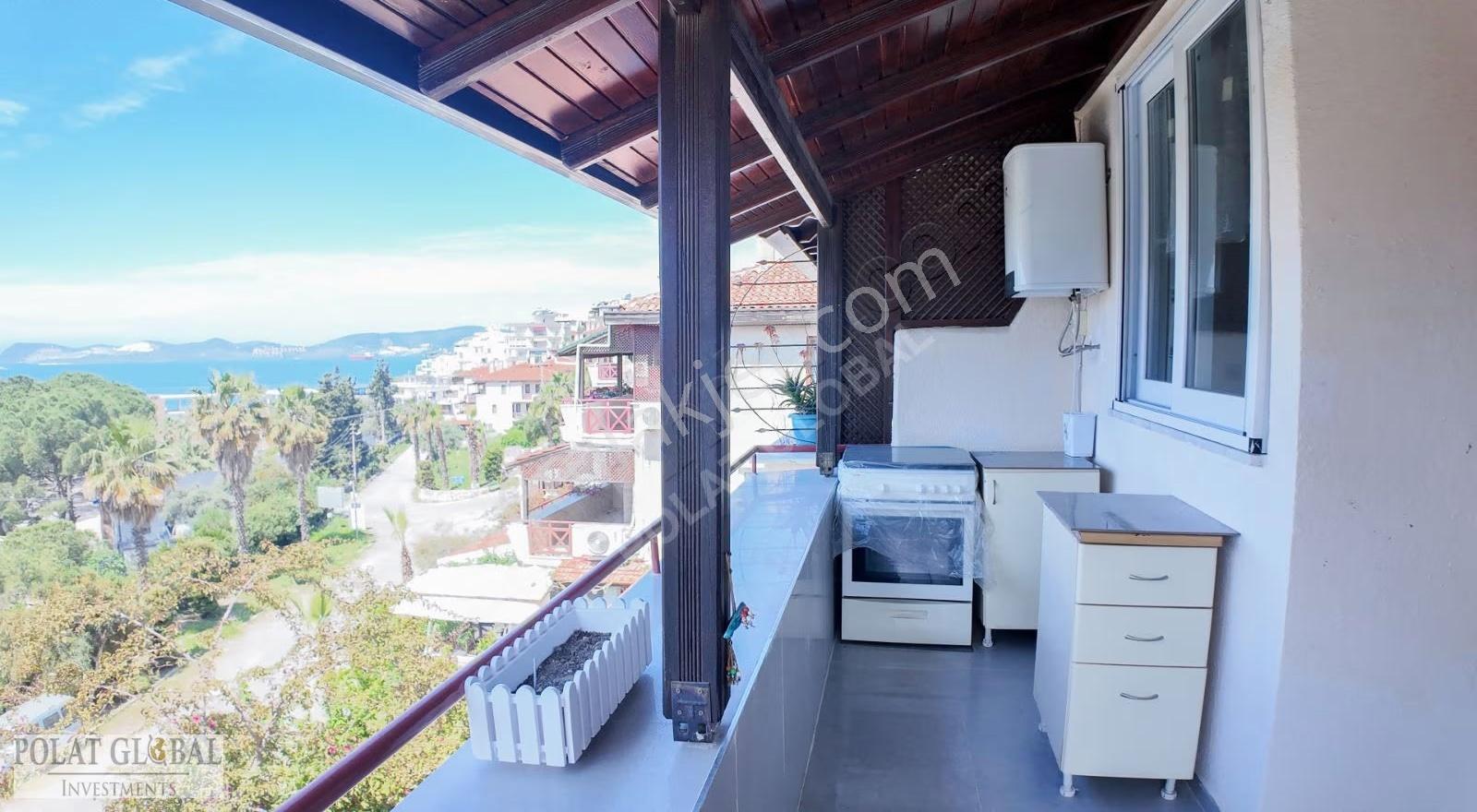Prestij Park İasos Sitesinde Panoramik Deniz Manzaralı 2+1 Daire - Görsel 32