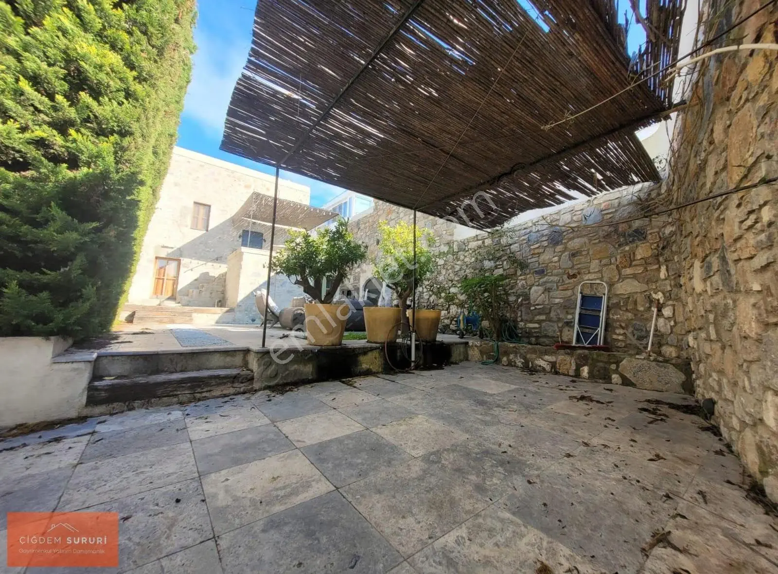 Bodrum Yeniköy Orijinal Kayıtlı 220 Yıllık Taş Ev - Görsel 3