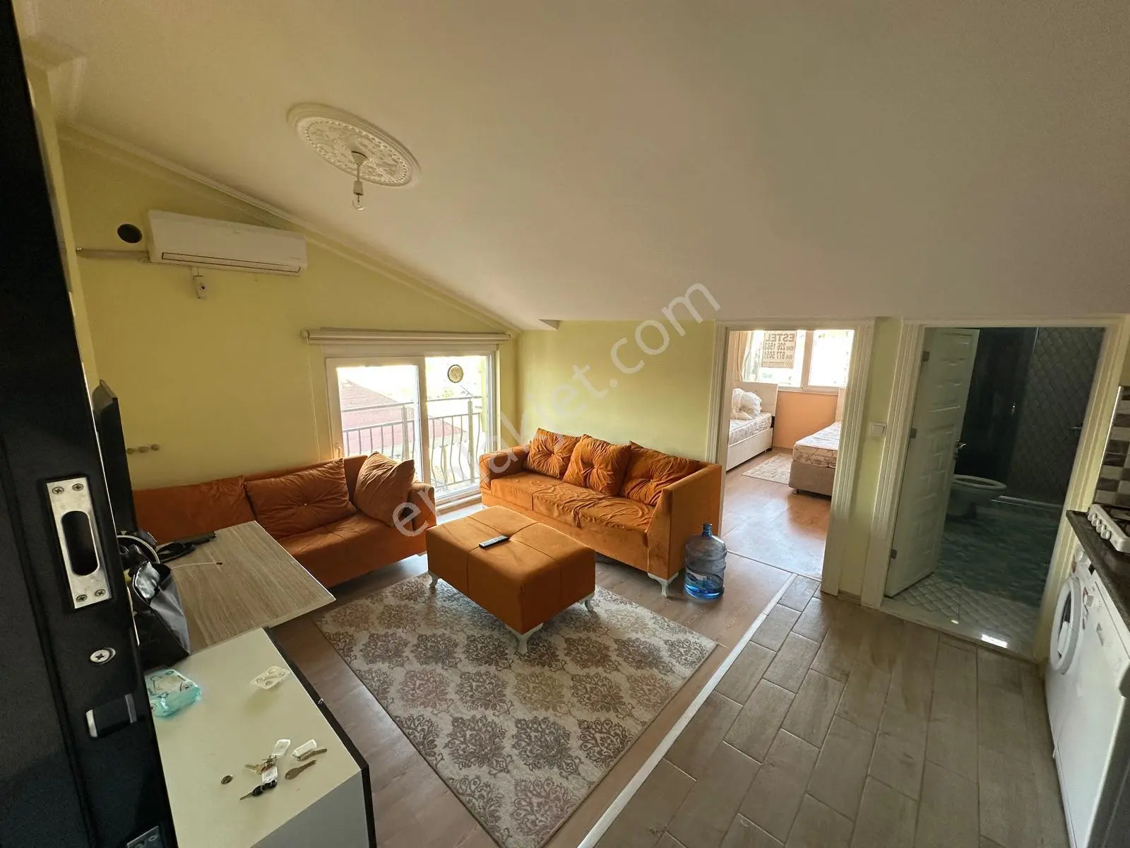 Antalya Kepez Kültürde Kiralık Eşyalı 1+1 Çatı Katı Daire No.20366 - Görsel 2
