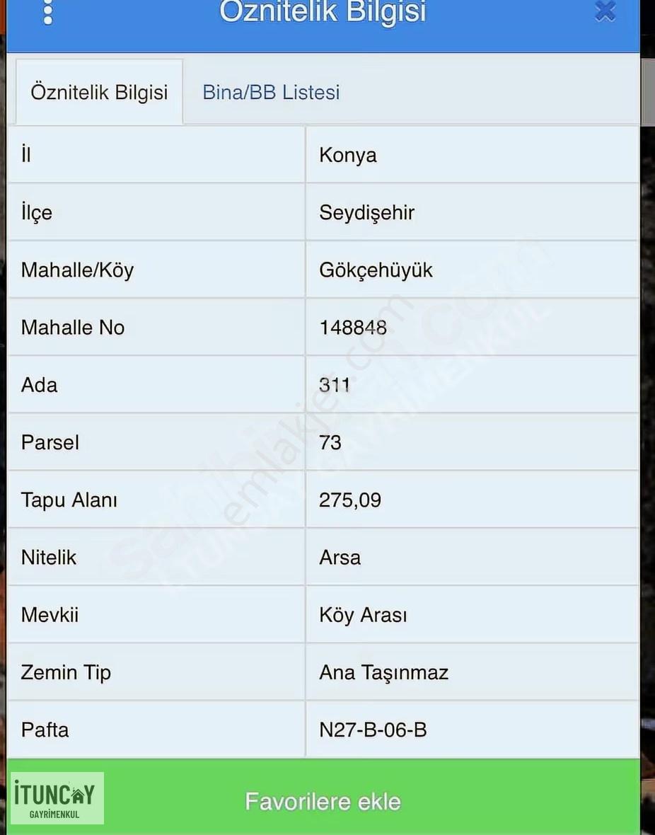 İtuncay Dan Gökçehüyük Mh. Satılık Arsalar - Görsel 2