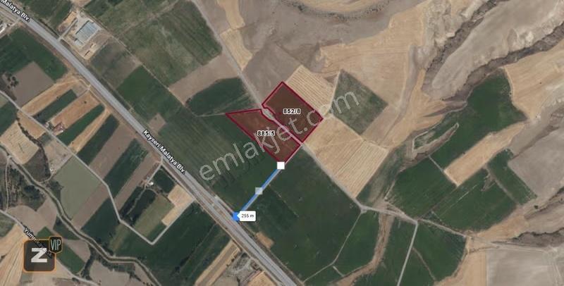 Bünyan Yavuzselim'de Tek Tapu 48.480 M2 Satılık Sulu Tarla