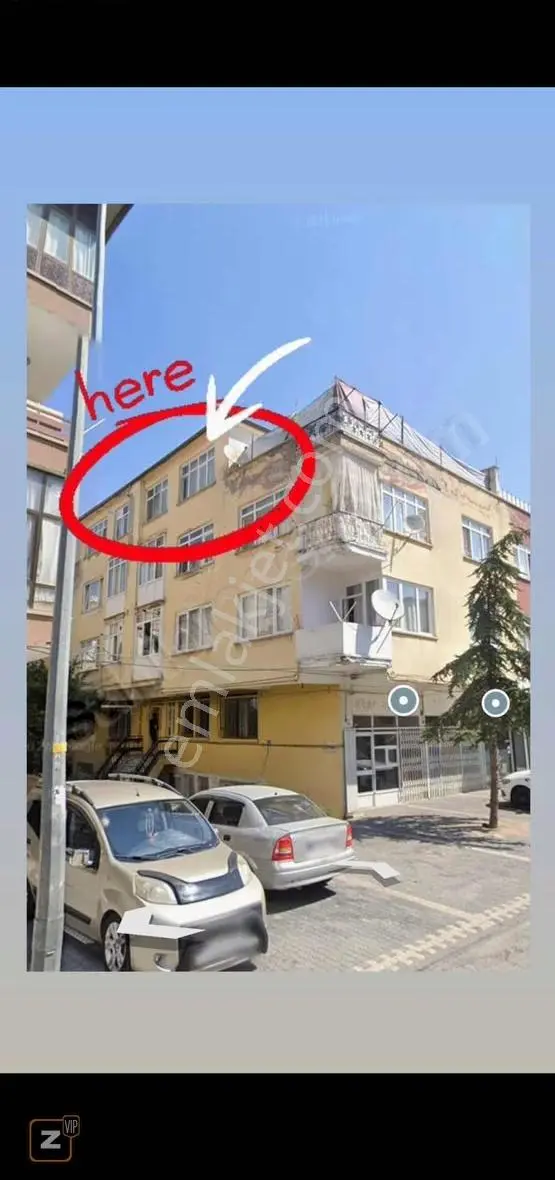 Fevzi Çakmakta Yatırımlık Kiracılı Satılık Teras Kat 3+1 Daire
