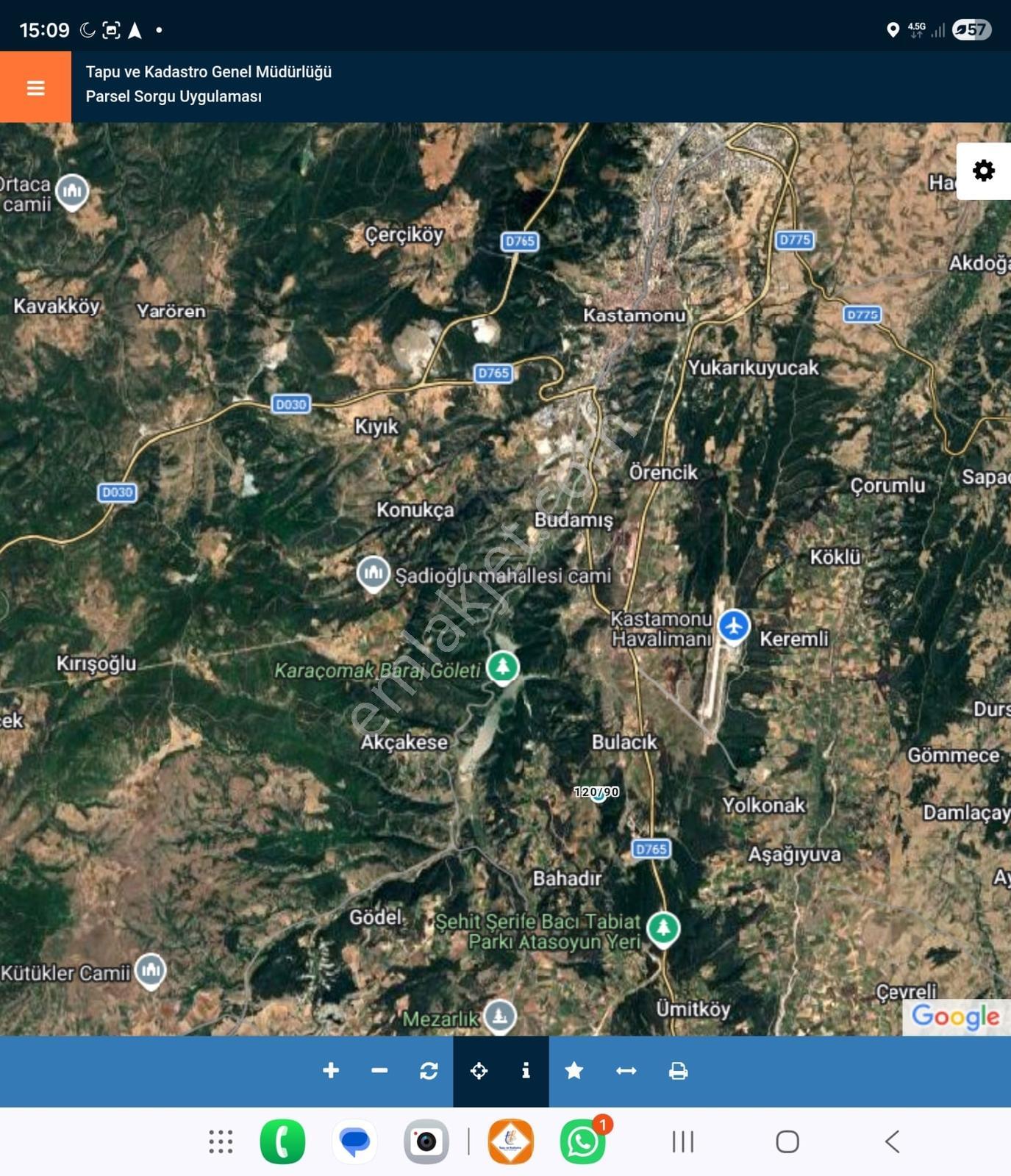 █ Garanti Emlak'tan - Merkeze 9 Km - 1.400 M² - İmarlı Arsa █ - Görsel 15