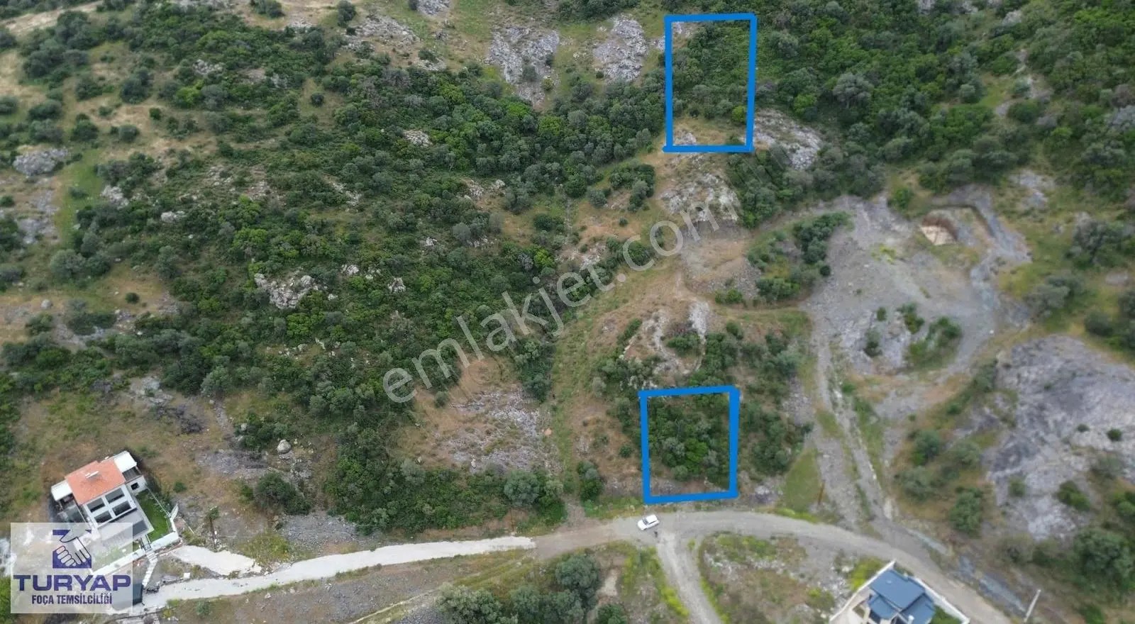 Turyap'tan Sazlıca' Da Deniz Manzaralı Villa İmarlı 2 Parsel