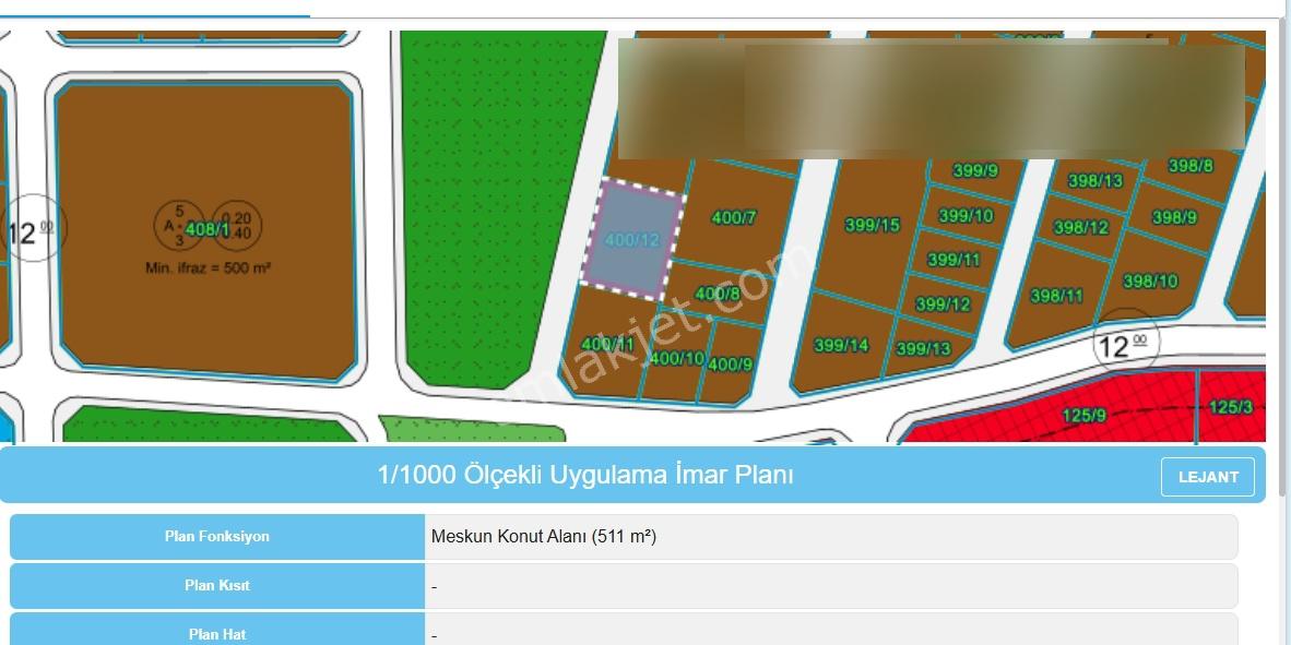 Kartepe Sarımeşede Önü Açık Villa İmarlı 511 M² Satılık Arsa - Görsel 15