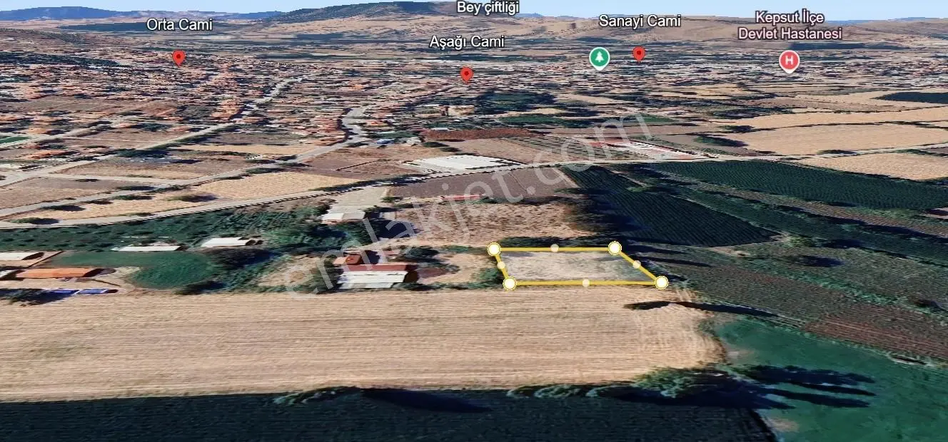 Mir'den Balıkesir Kepsut Camicedit Mah. 1568 M2 Satılık Tarla - Görsel 19