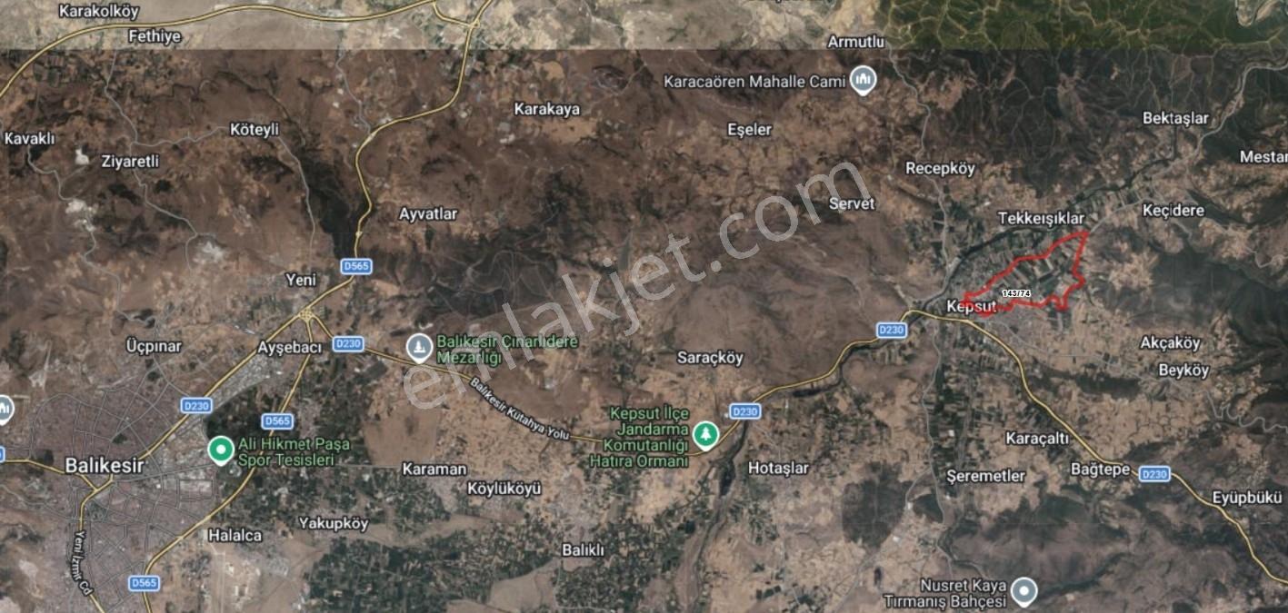 Mir'den Balıkesir Kepsut Camicedit Mah. 1568 M2 Satılık Tarla - Görsel 15
