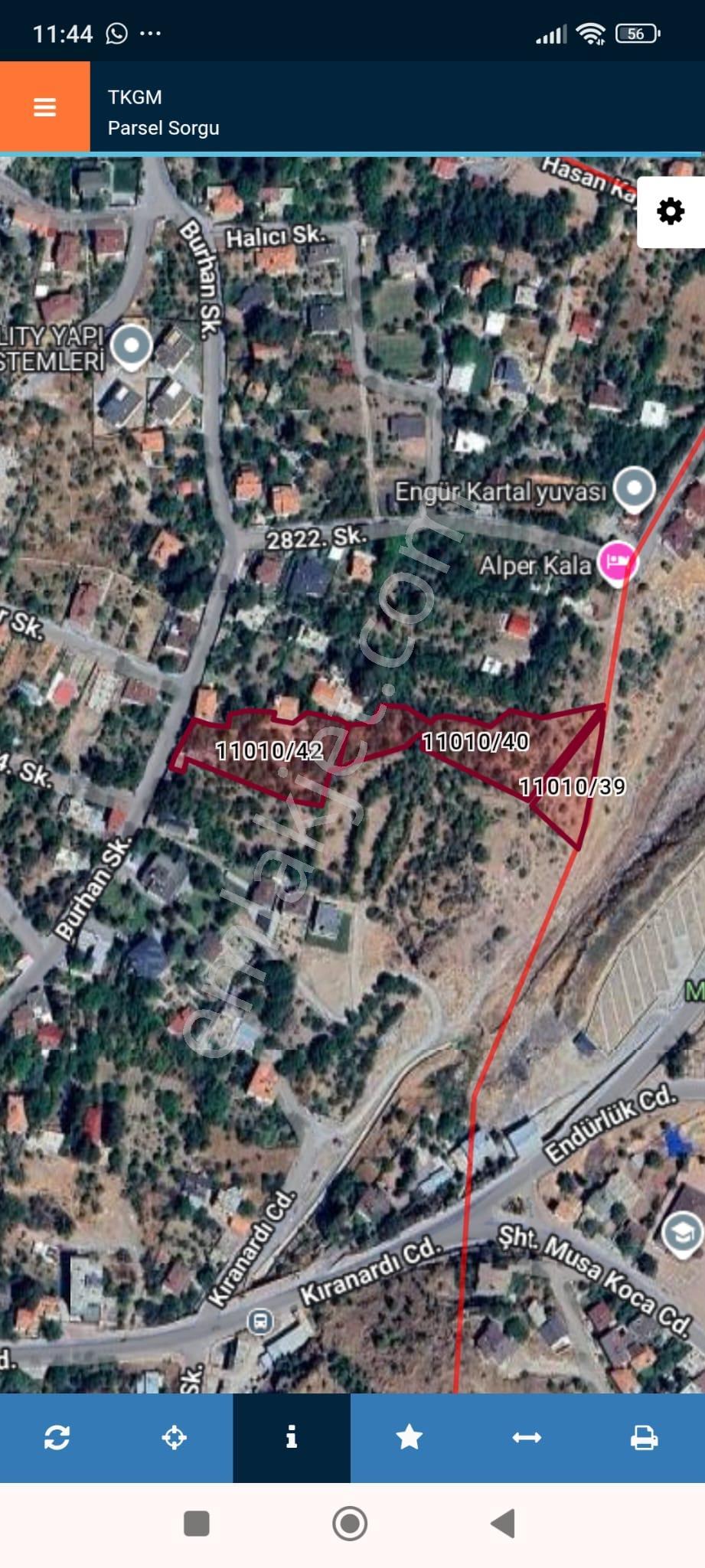 Hisarcık İbrahim Tennuri Caddesinde Toplam Da 7120 M2 3 Bahce Satılıktır