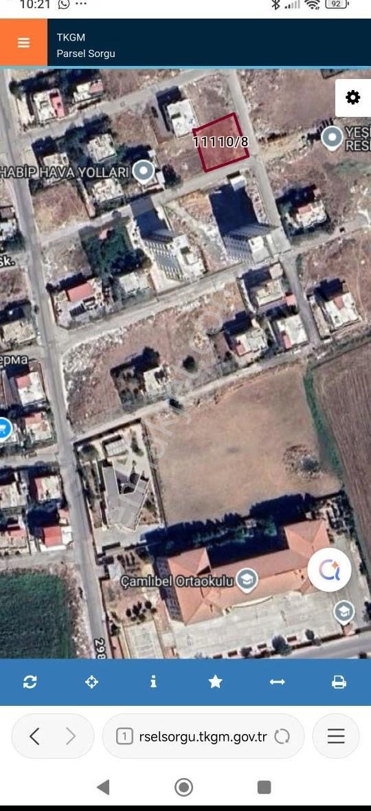 Çamlıbelli Mahallesi'nde İmarlı Bölge Satılık Arsa - Görsel 4
