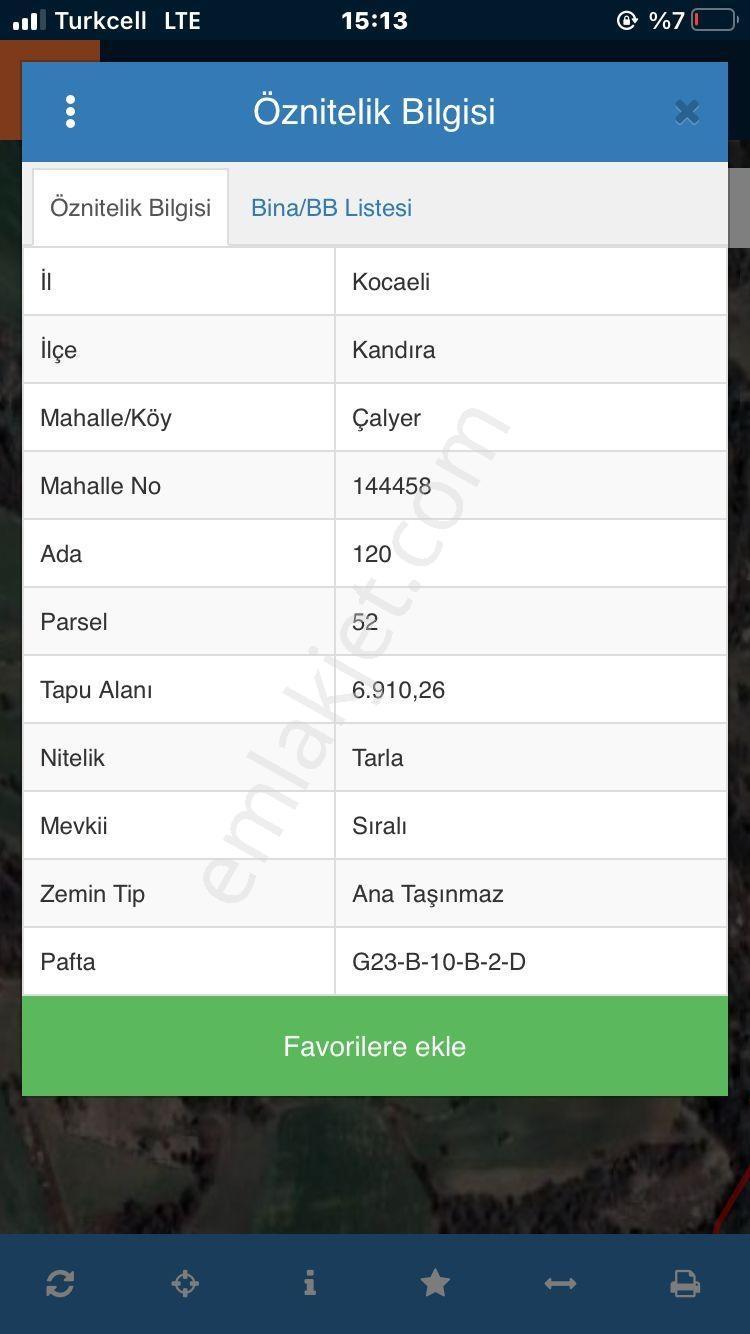 Konutix'ten Kandıra Çalyer'de 10907m2 Yatırımlık Tarla - Görsel 3