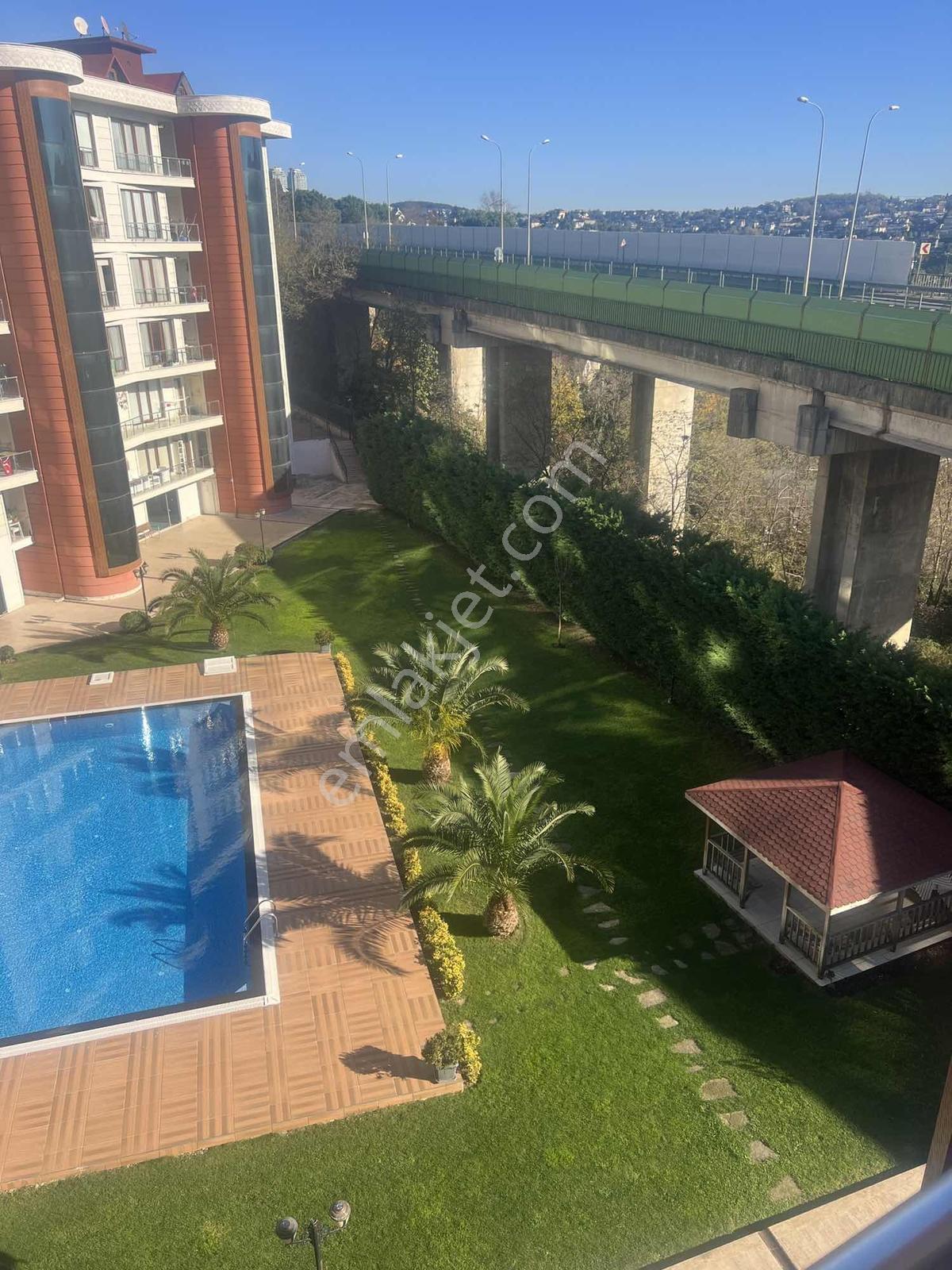 Elite'den Butik Sitede Kısmi Boğaz Manzaralı Daire - Görsel 33