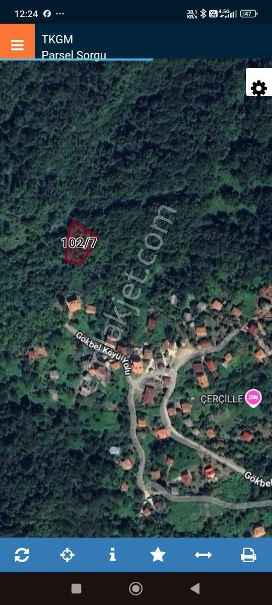 1.382.m2 Bahçe Înebolu / Gökbel Köyü Zeybek*den Satılık - Görsel 20
