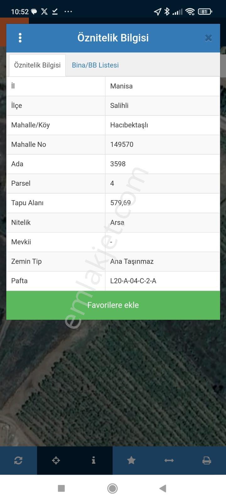 Adil Emlak'tan Salihli Hacıbektaş'lı Da 580m2 İmara Açık Satılık Arsa !!! - Görsel 2