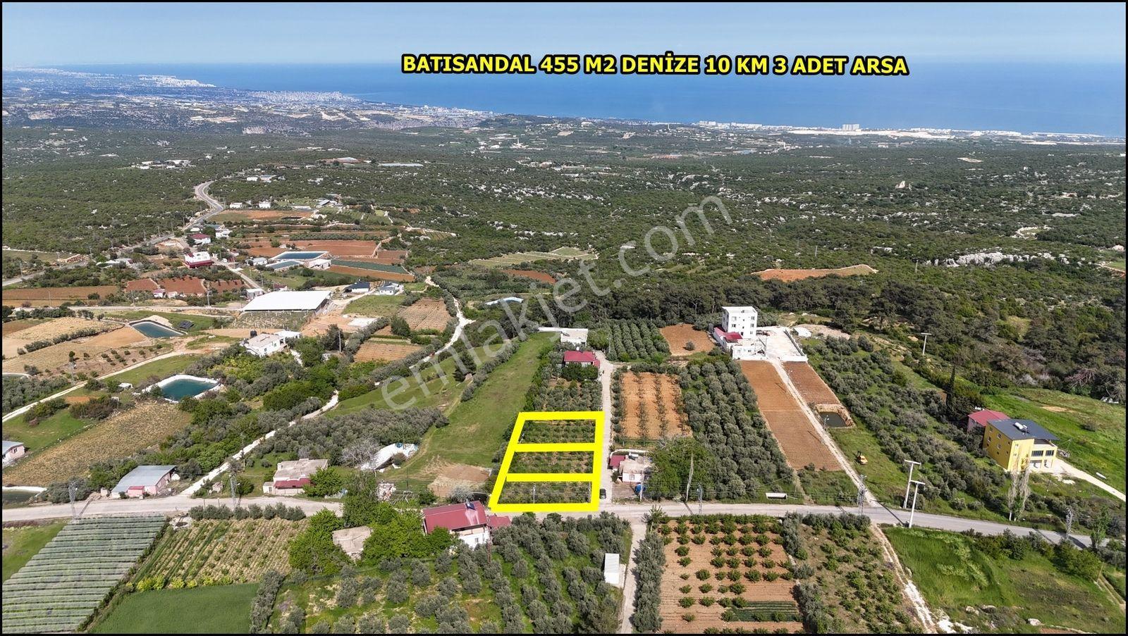 Erdemli Batısandal 455 M2 Denize 10 Km Villa İmarlı Arsalar - Görsel 6