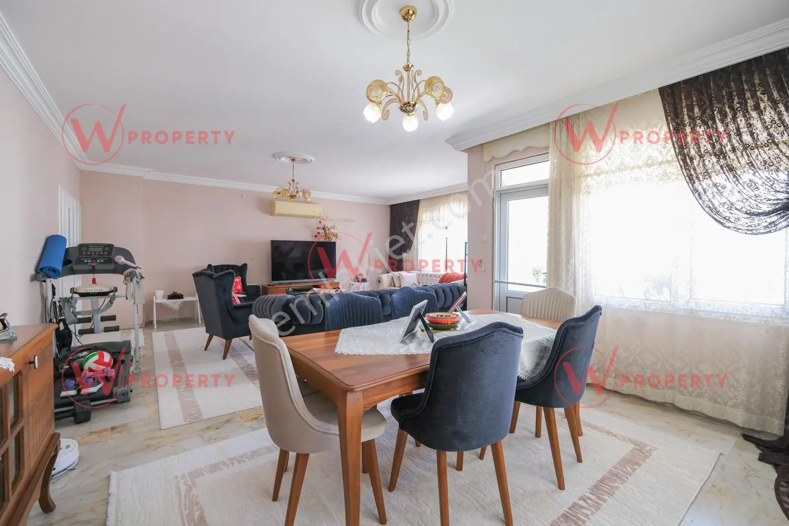 W Property'den Palmiye Mah.'de Geniş Oturumlu 4+1 Daire - Görsel 8