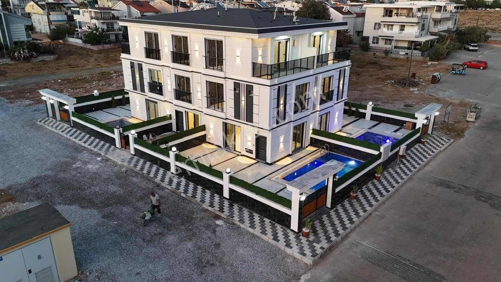 Didim Çamlık'ta Satılık Ayrı Mutfaklı 4+1 Havuzlu Tripleks - Görsel 4