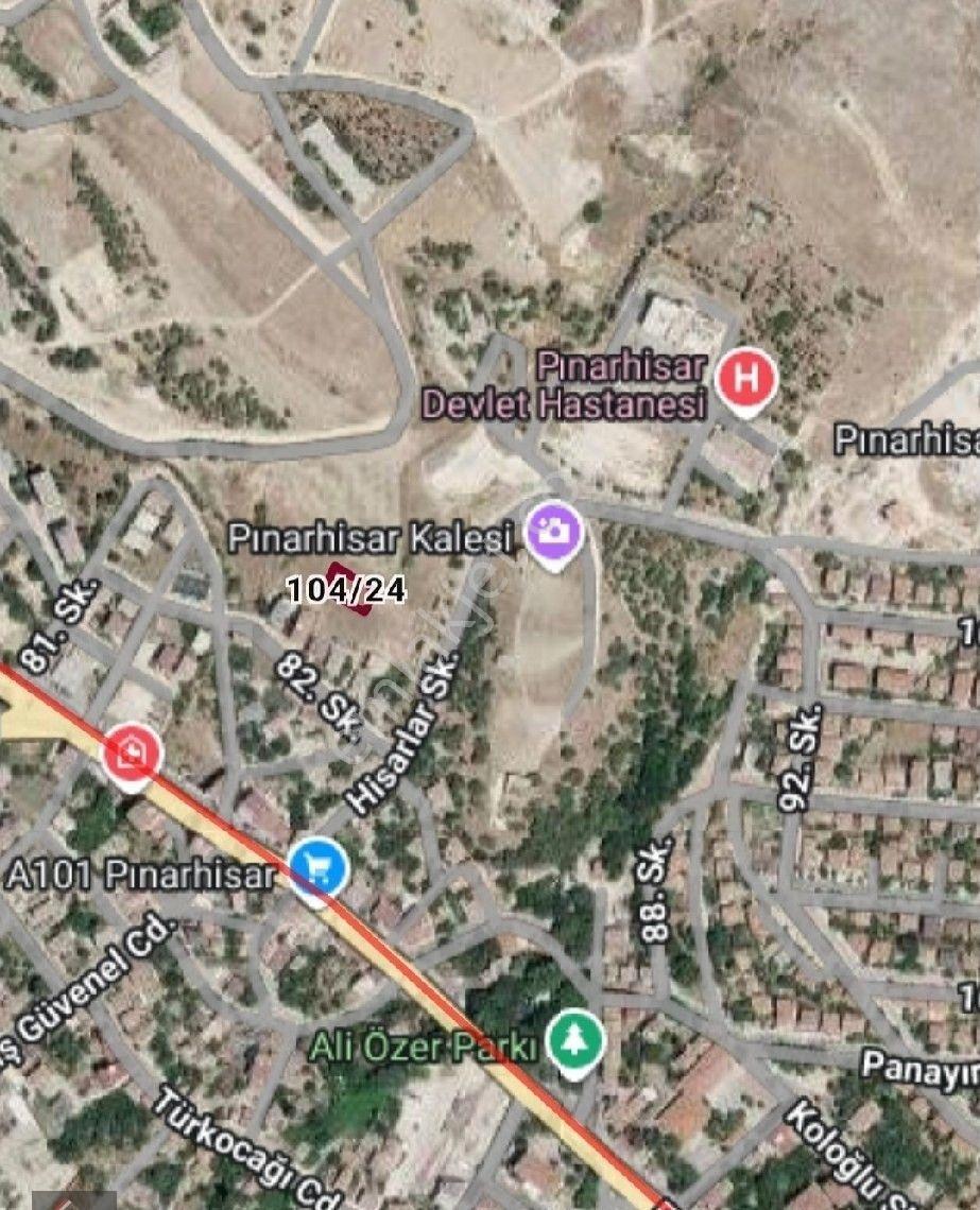 Satılık 506 M2 Arsa Pınarhisar Merkez - View 6
