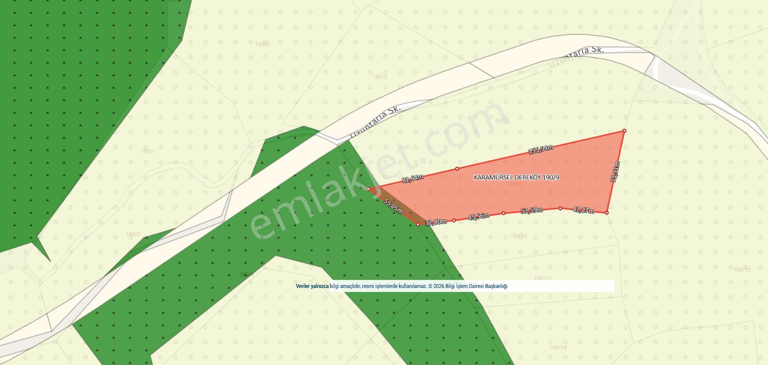 Kocaeli Karamürsel Dereköy 10.538 M2 %5 İmarlı Satılık Tarla - Görsel 12