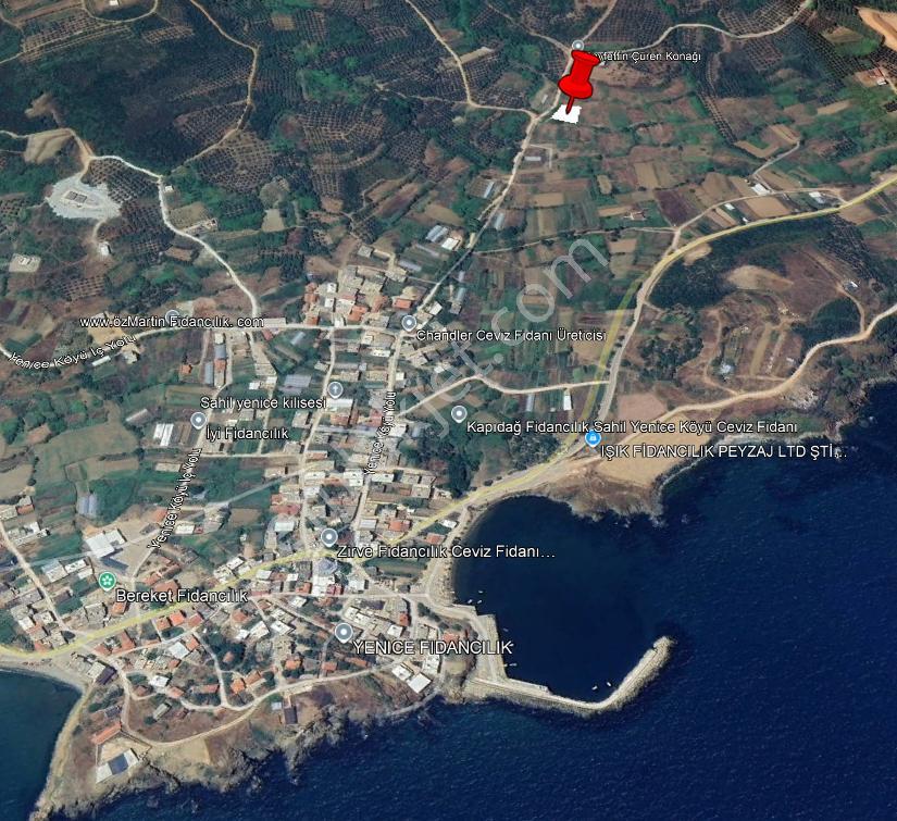 Balıkesir Bandırma Sahil Yenice Mah. 914 M2 Satılık Tarla Merkezi Konumda Yatırımlık - Görsel 10