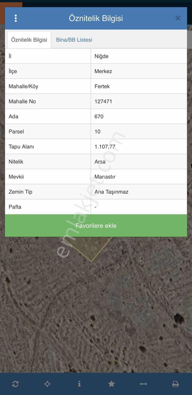 Hanzade Gayrimenkul'den Niğde Fertek'te Satılık Arsa - Görsel 2