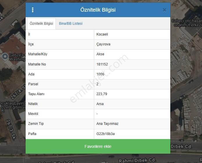 Senora Gayrimenkul Den Satılık 5 Dairelik Arsa