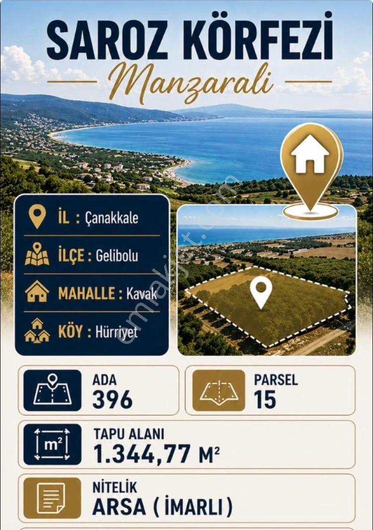 Kavakköy Atabey Gayrumenkülden Nehir,deniz Manzaralı Arsa