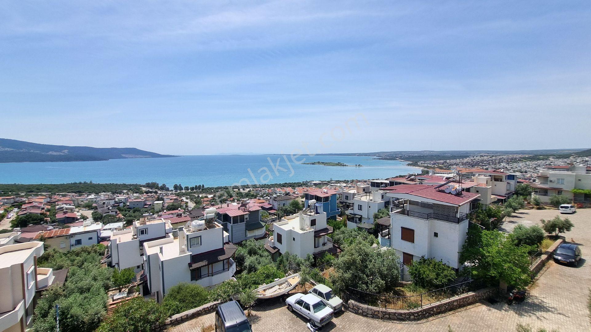 Didim Akbük De Full Deniz Manzaralı Satılık Triblex Ev - Görsel 14