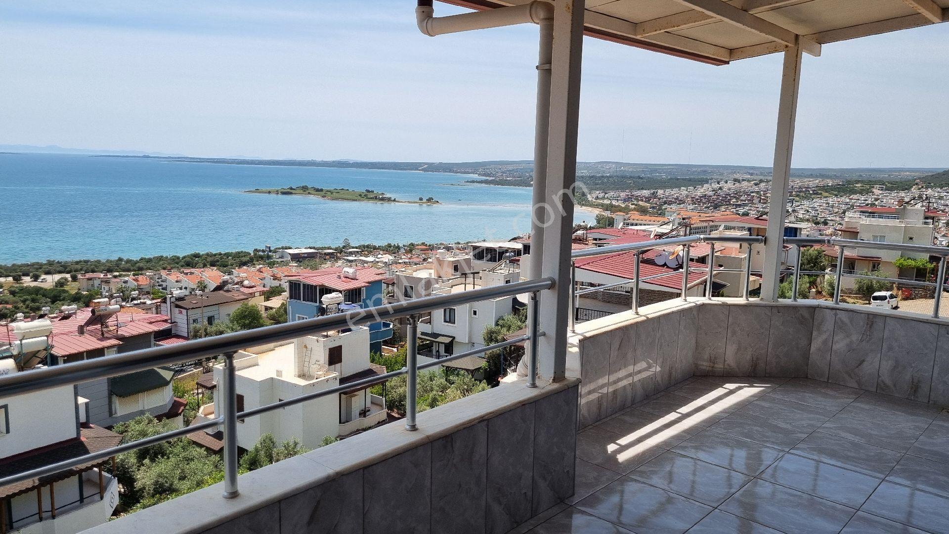 Didim Akbük De Full Deniz Manzaralı Satılık Triblex Ev - Görsel 2