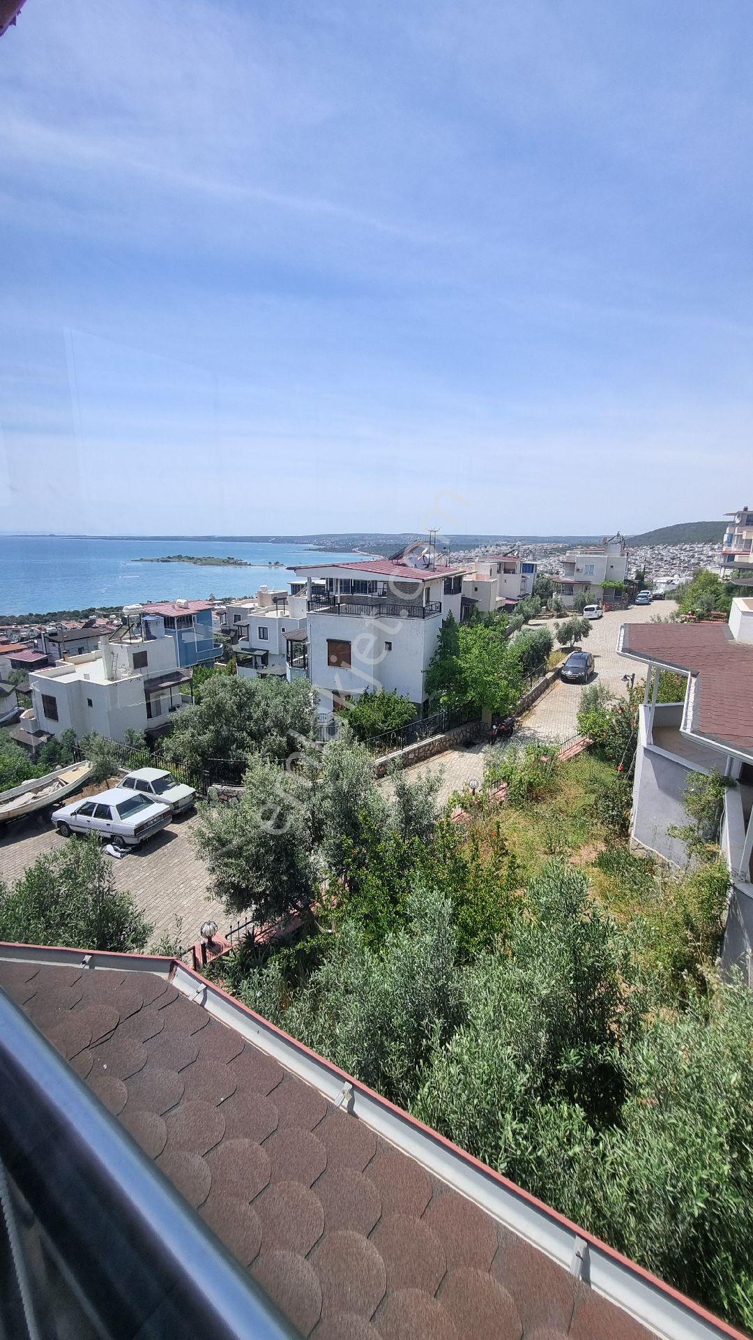 Didim Akbük De Full Deniz Manzaralı Satılık Triblex Ev - Görsel 17