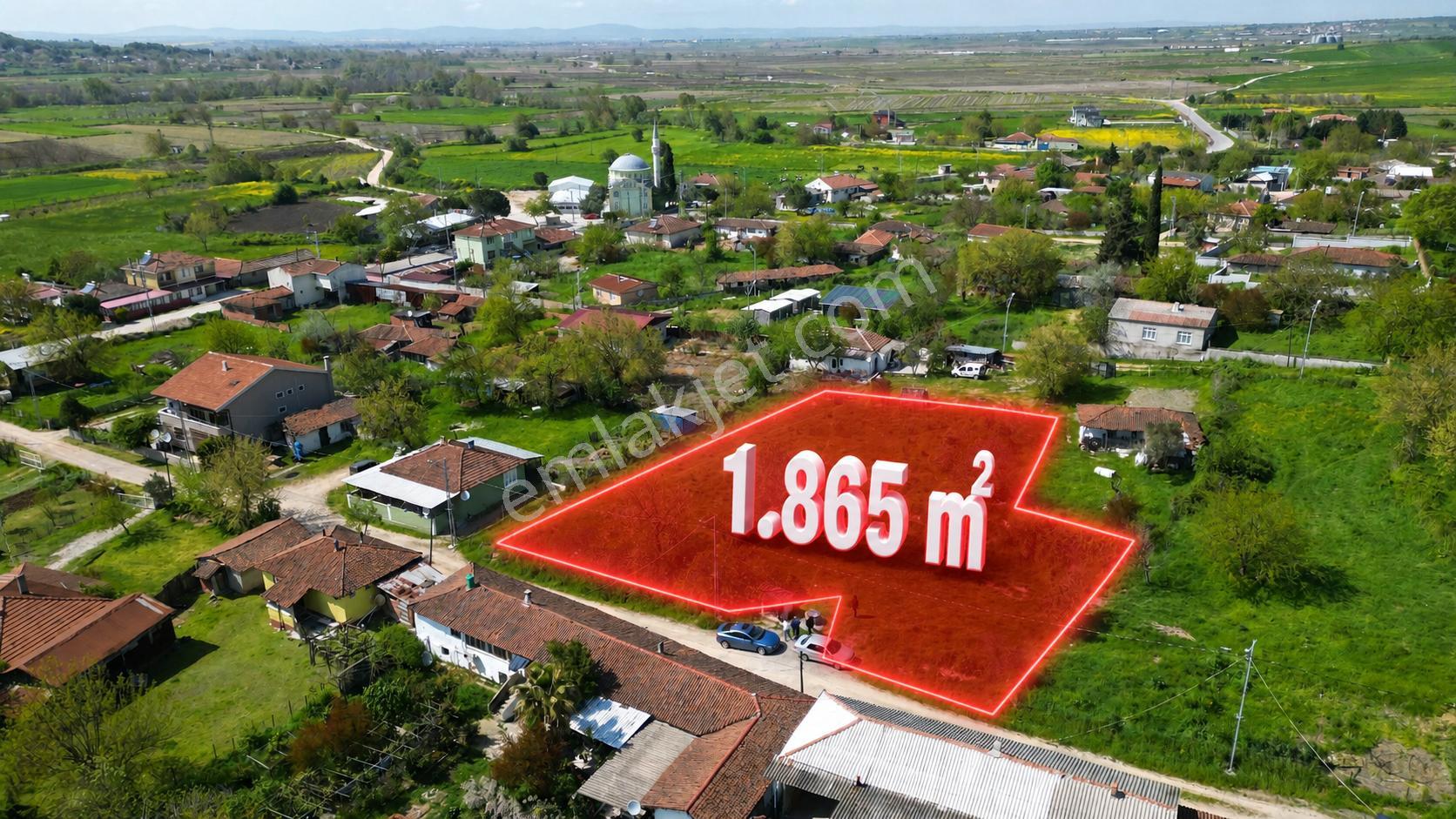 Biga Hacıköy’de 3’e Bölünebilir 1.865 M² Fırsat Arsa - Görsel 2