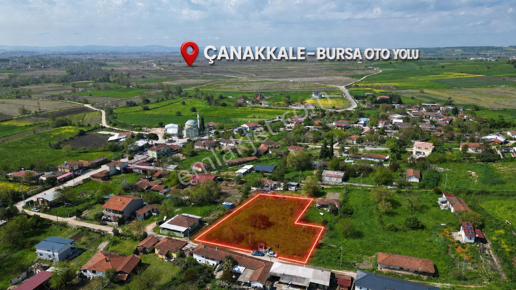 Biga Hacıköy’de 3’e Bölünebilir 1.865 M² Fırsat Arsa - Görsel 4