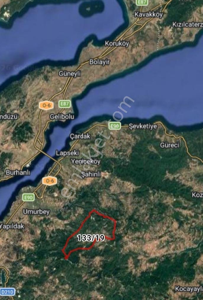 Çanakkale Lapseki Hacıgelen'de Uygun Fiyatta Müstakil Tarla - Görsel 19