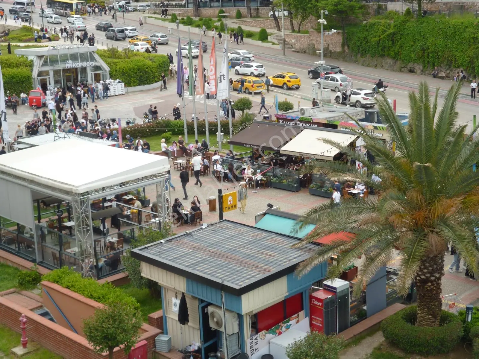 Zafer Plaza Yanı,eşsiz Manzaralı.şehrek Üstü Mh.'de Kiralık 1+1 - Görsel 3