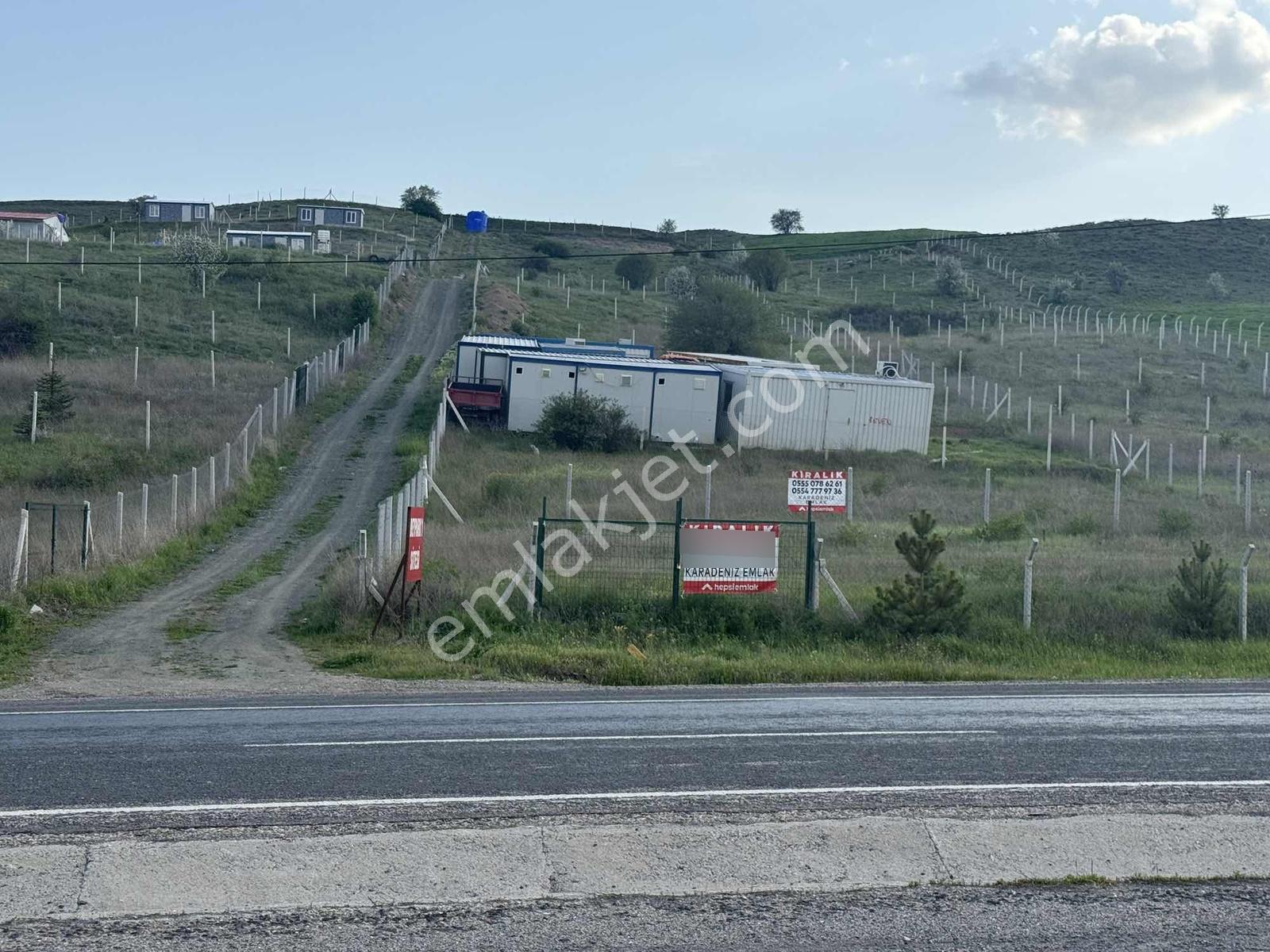 Beynamda 1000m2 Bala Asfaltına Cephe Etrafı Çevrili Kiralık Arsa - Görsel 9