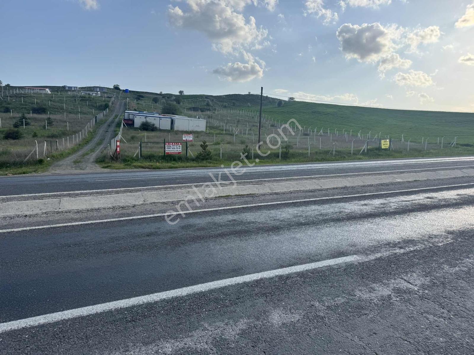 Beynamda 1000m2 Bala Asfaltına Cephe Etrafı Çevrili Kiralık Arsa - Görsel 8
