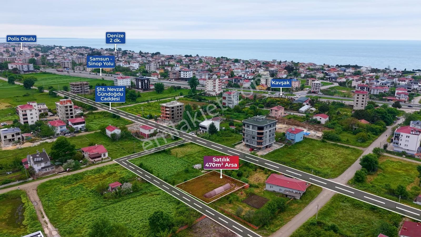 Çakırlarda 5 Kat İmarlı Kat Karşılığına Uygun Yatırımlık Arsa - Görsel 15
