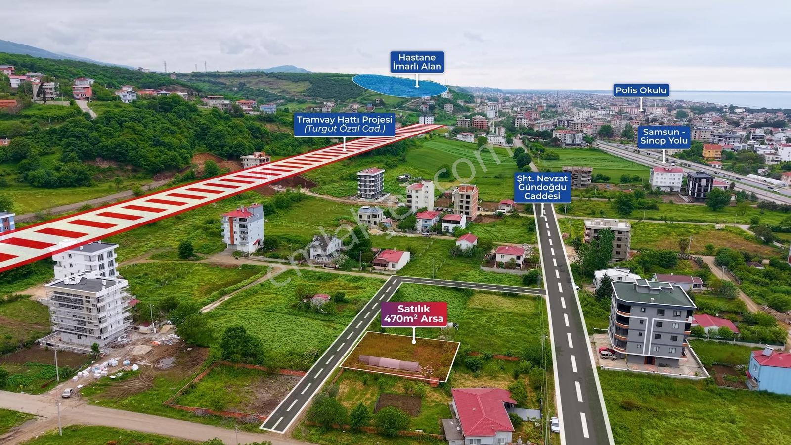 Çakırlarda 5 Kat İmarlı Kat Karşılığına Uygun Yatırımlık Arsa - Görsel 13