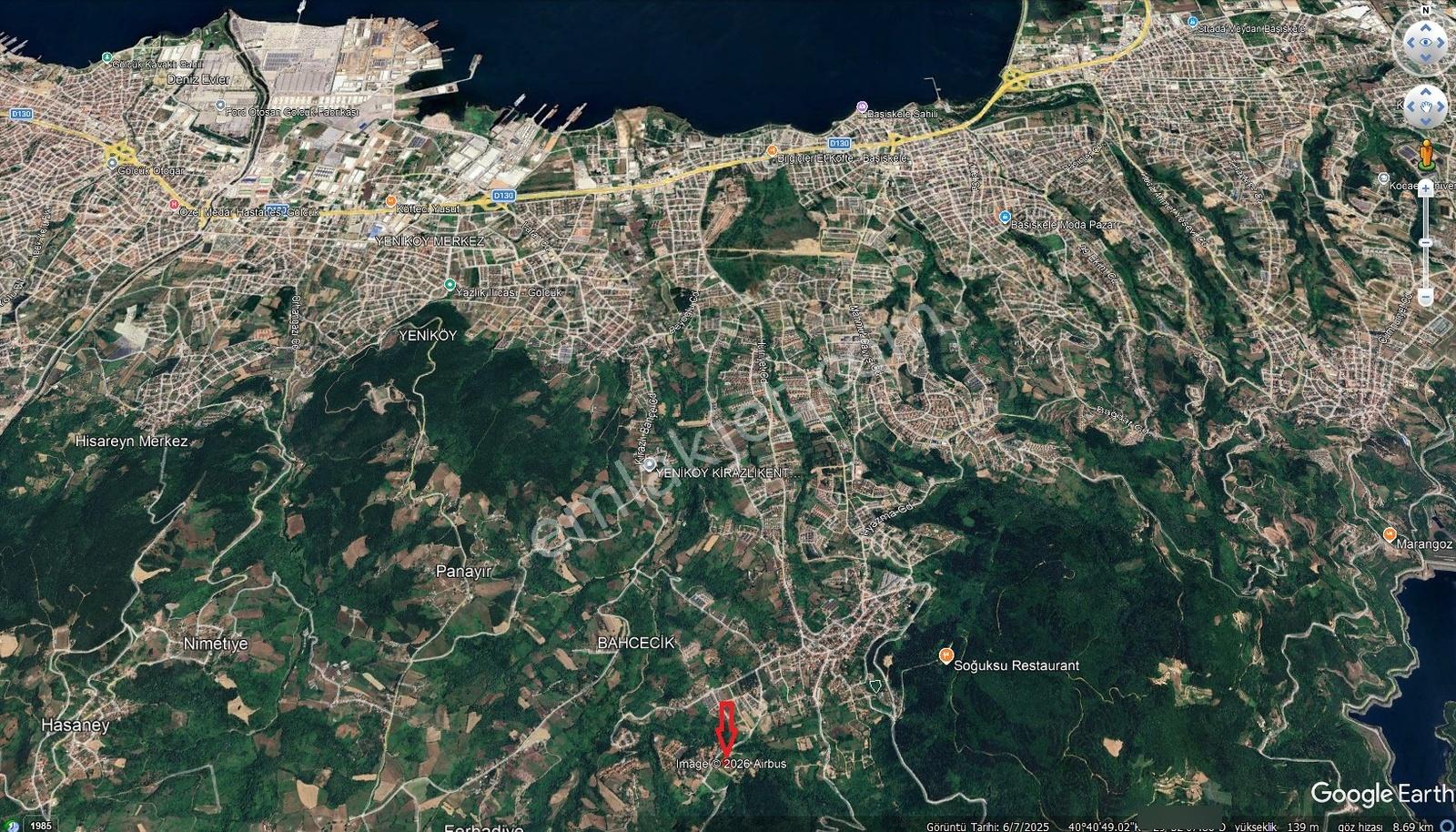 Yatırımın En Huzurlu Hali.villa İmarlı 1060 M2 Satılık Arsa - Görsel 30