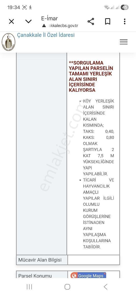 Çanakkale Kazdağları Akpınar Da Eşsiz 548 M2 Arsa - Görsel 19