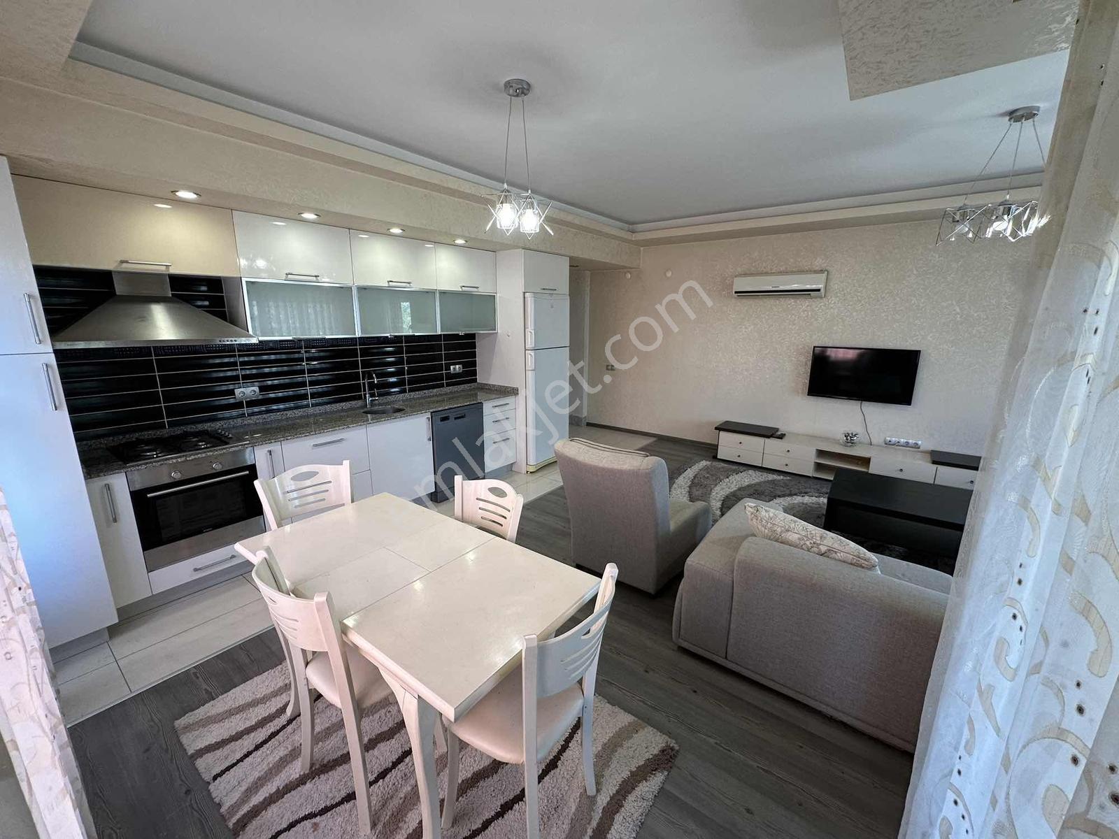 Havuzlu Sitede Ara Katta 2+1 Full Eşyalı Geniş Daıre - Görsel 8