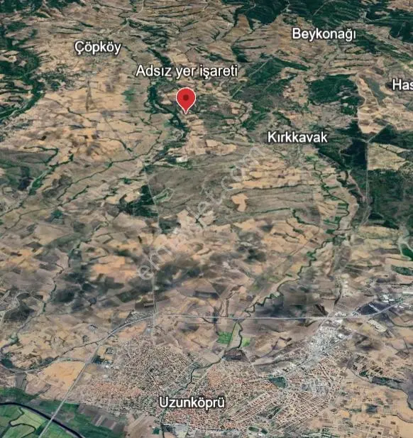 Edirne Uzunköprü Kırkkavak Köyünde 3050 M² Satılık Tarla - Görsel 7