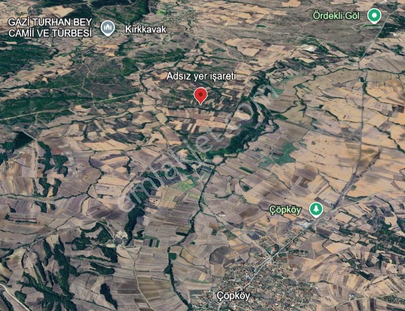 Edirne Uzunköprü Kırkkavak Köyünde 3900 M² Satılık Tarla