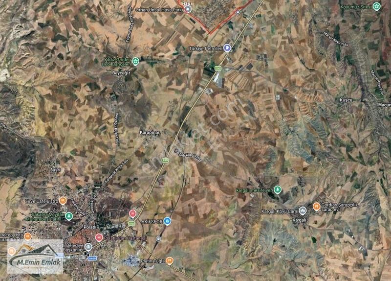 Polatlı - Hacıtuğrul 1000 M2 Tek Tapu İmarlı Arsa - Görsel 6